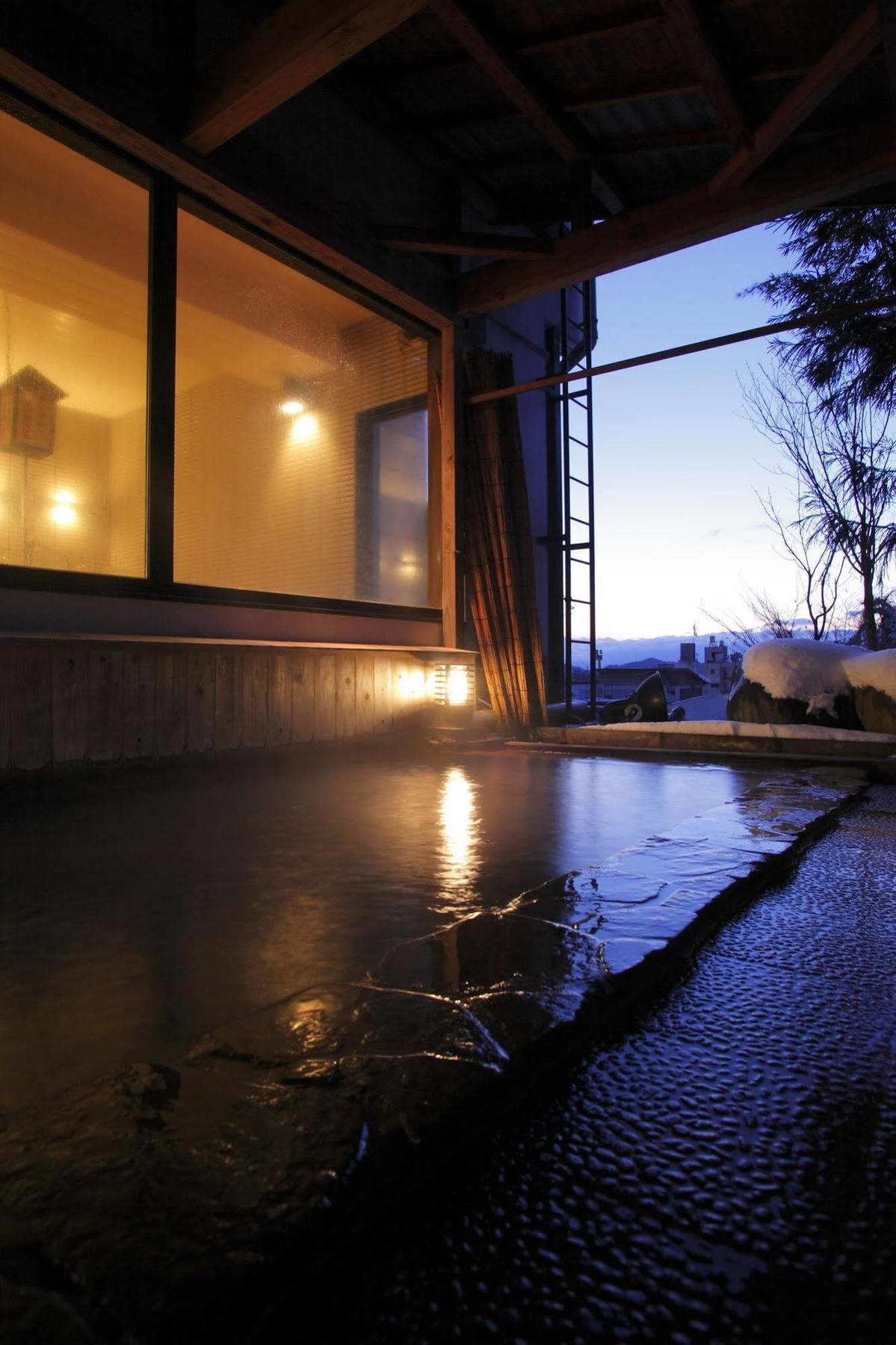 Shibu Onsen Sakaeya Hotell Yamanouchi  Exteriör bild